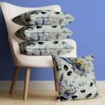 Sea Shell Printed Cushion/Pillow Covers _16 x 16 Inch _Set Of 4