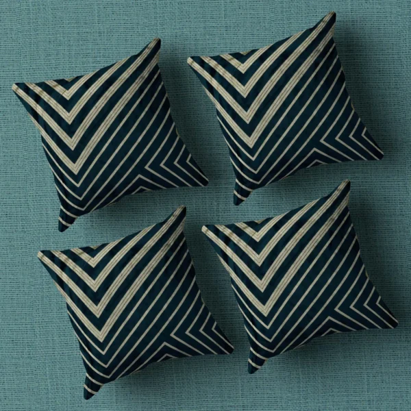 1-min_45_11zon Green Cushion/Pillow/Throw Case Covers _16 x 16 Inch _Set Of 4 - Image 1