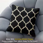 Velvet Cushion/Pillow Case Covers _16 x 16 Inch _Set Of 4 - Image 2