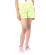 Girls Floral Print Regular Hot Pant
