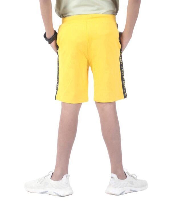 Pure Cotton Shorts For Boys, Kid Elastic Waist Shorts_ Pack Of 3 - Image 5