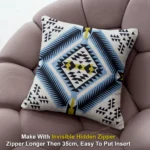 Geometric Printed Cushion/Pillow Covers _16 x 16 Inch _Set Of 4 - Image 2