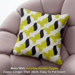 Floral Printed Cushion/Pillow Covers _16 x 16 Inch _Set Of 4 - Image 2