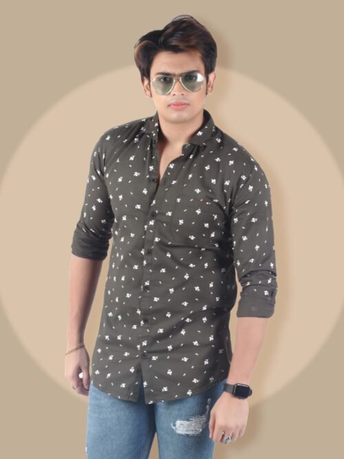 Mens Full Sleeves Casual Shirt| Mens Stylish Summer Printed Shirt