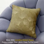 VelvetCream Cushion/Pillow Case Covers _16 x 16 Inch _Set Of 4 - Image 2