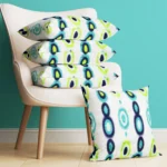 Floral Printed Cushion/Pillow Covers _16 x 16 Inch _Set Of 4