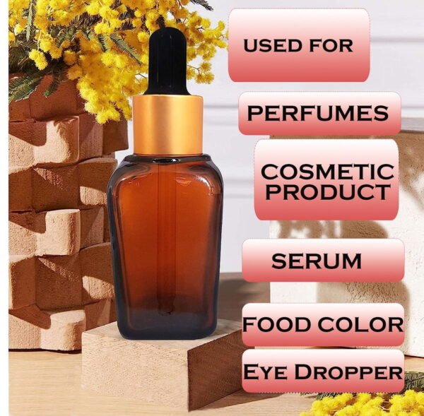 4.2 Glass Dropper Bottles,Empty Glass Bottles_20ml_Pack Of_5 - Image 3