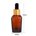 Glass Dropper Bottles,Empty Glass Bottles_20ml_Pack Of_5 - Image 5