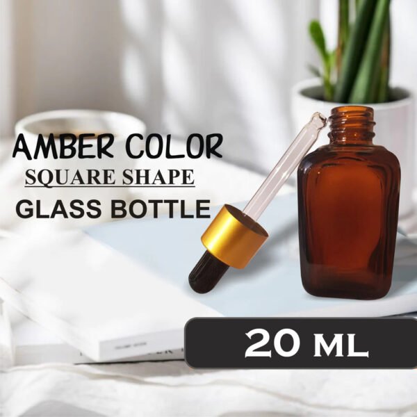 4.5 Glass Dropper Bottles,Empty Glass Bottles_20ml_Pack Of_5 - Image 7
