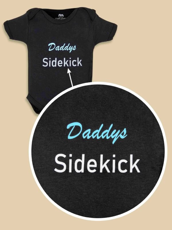 Unisex Infants Baby Boys And Baby Girls Outfit 100% Cotton_Black - Image 3