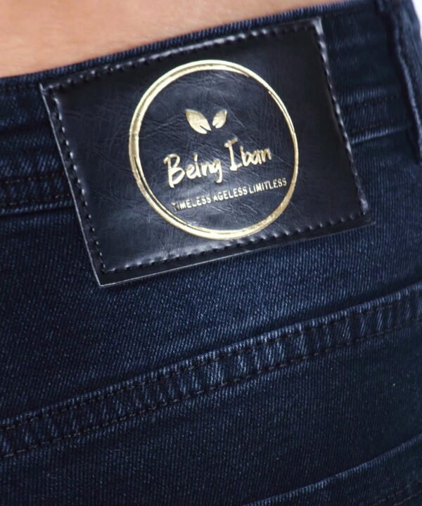 Women's Jeans (Washed Skinny Fit Stretchable Black) - Image 5