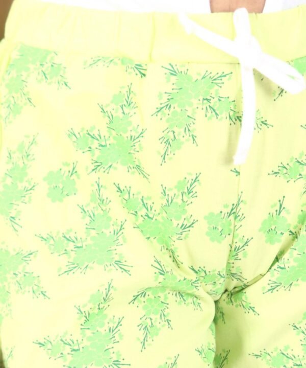 Girls Floral Print Regular Hot Pant - Image 5