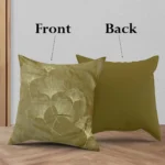 VelvetCream Cushion/Pillow Case Covers _16 x 16 Inch _Set Of 4 - Image 3