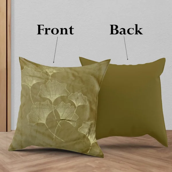 VelvetCream Cushion/Pillow Case Covers _16 x 16 Inch _Set Of 4 - Image 3