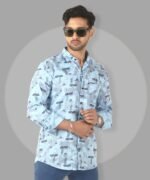 Mens Full Sleeves Casual Shirt| Mens Stylish Summer Printed Shirt