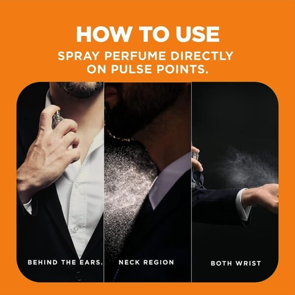 ZM Ember Perfume for Men | Premium Long-lasting Fragrance | No Alcohol Perfume I Oriental Fragrance Eau de Parfum for Men I (EDP) - 100 ml - Image 3