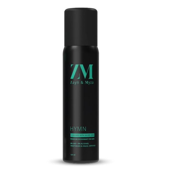 ZM Zayn & Myza Hymn No Alcohol Deo for Men | Long Lasting Freshness | Woody Fragrance, 120ml - Image 7