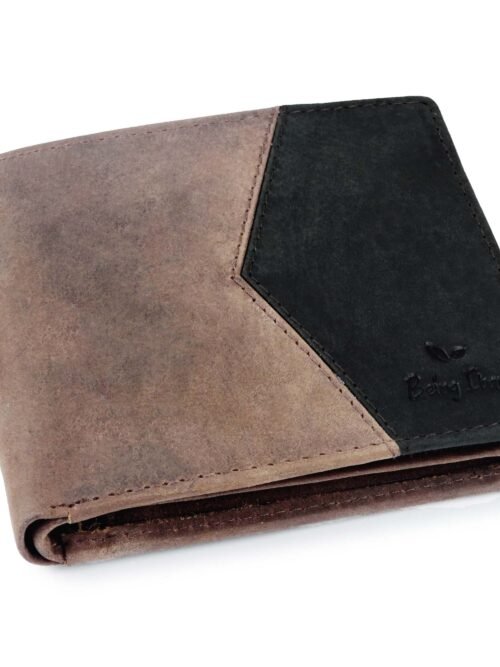 Genuine Leather Wallet for Men_Money Clip Wallet with ID Window