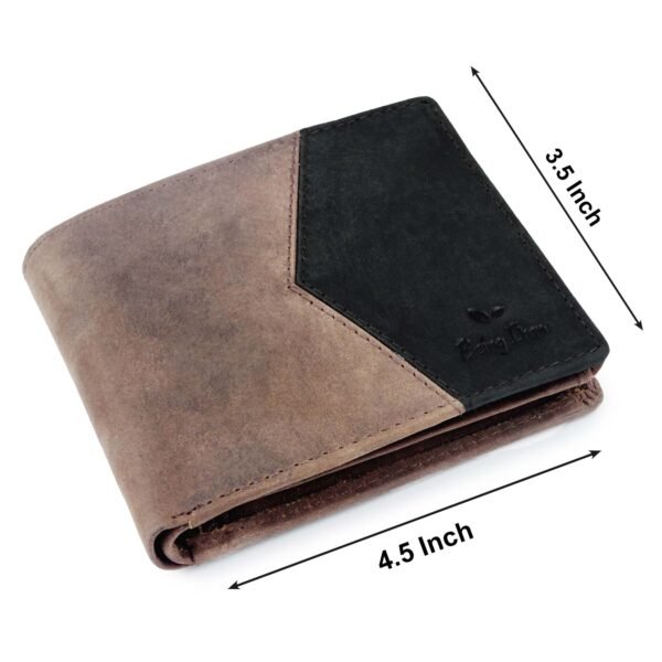 Mens Leather Wallet and Leather Belt Combo | Leather Wallet and Belt Combo Pack | Wallet and Belt Gift Set,Gift for Friend, Boyfriend,Husband,Father, Son etc - Image 9