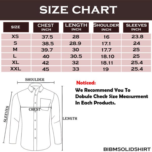 Mens Full Sleeve Casual Shirts |Stylish Peach Shirts |Formal Shirts - Image 6
