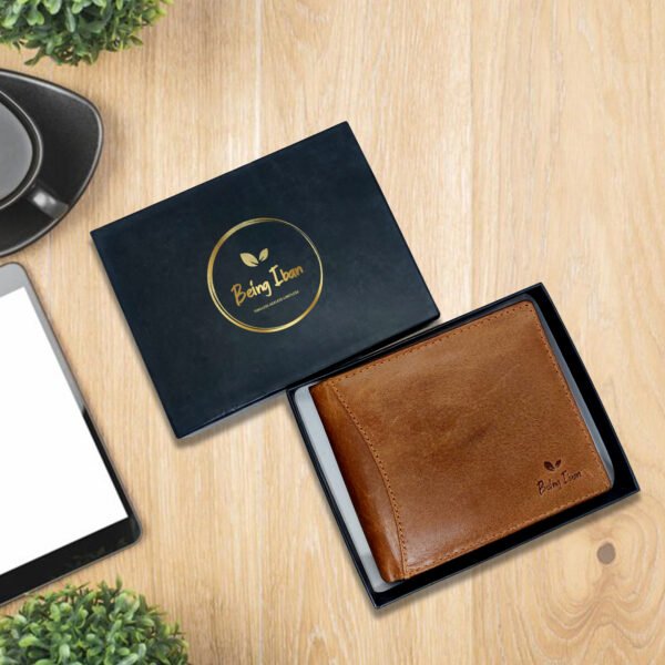 Mens Leather Wallet and Leather Belt Combo | Leather Wallet and Belt Combo Pack | Wallet and Belt Gift Set,Gift for Friend, Boyfriend,Husband,Father, Son etc - Image 10