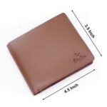 Genuine Leather Wallet for Men (Brown) - Image 6