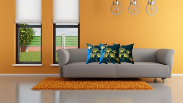 Dark Green Cushion/Pillow Case Covers _16 x 16 Inch _Set Of 4 - Image 2