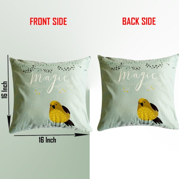 Light Green Cushion/Pillow Case Covers _16 x 16 Inch _Set Of 4 - Image 3