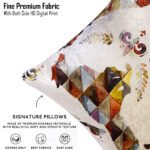Floral Printed Cushion Cover/Pillow Covers _16 x 16 Inch _Set Of 4 - Image 3