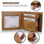 Mens Genuine Leather Wallet And Belt Combo Gift Set For Men |RFID Leather Card Holder and Belt Combo Box | Leather Wallet and Belt Gift Hamper for Men - Image 2