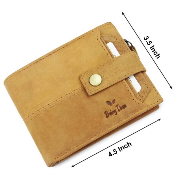 Mens Genuine Leather Wallet And Belt Combo Gift Set For Men |RFID Leather Card Holder and Belt Combo Box | Leather Wallet and Belt Gift Hamper for Men - Image 13