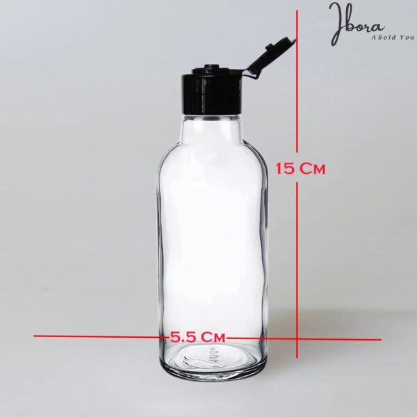 Transparent Empty Cosmetic Plastic Fliptop Bottle_250ml Pack Of_5 - Image 6