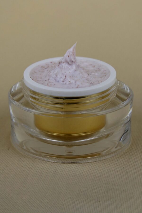 Golden Empty Cosmetic Acrylic Containers Jar_Pack OF 5 - Image 4