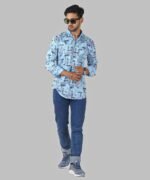 Mens Full Sleeves Casual Shirt| Mens Stylish Summer Printed Shirt - Image 4
