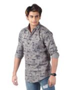 Mens Full Sleeves Casual Shirt| Mens Stylish Summer Printed Shirt - Image 2