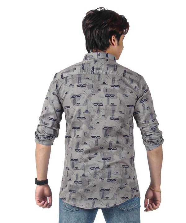 Mens Full Sleeves Casual Shirt| Mens Stylish Summer Printed Shirt - Image 3