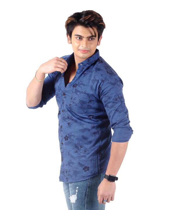 Mens Full Sleeves Casual Shirt| Mens Stylish Summer Printed Shirt - Image 2