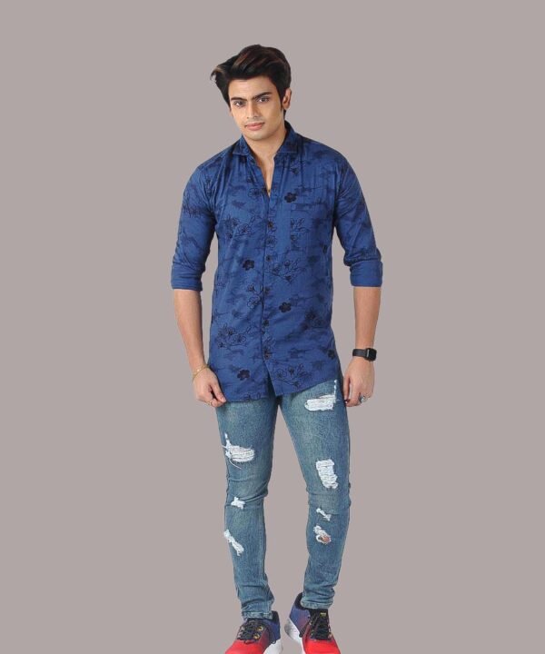 Mens Full Sleeves Casual Shirt| Mens Stylish Summer Printed Shirt - Image 6