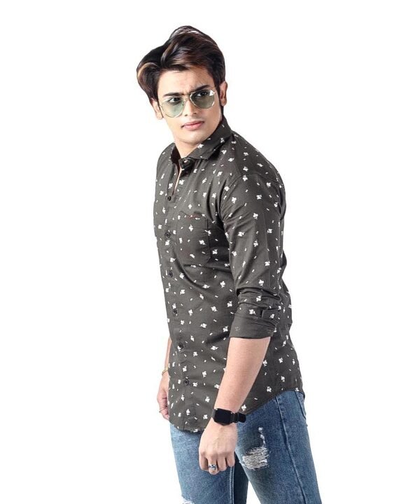 Mens Full Sleeves Casual Shirt| Mens Stylish Summer Printed Shirt - Image 2