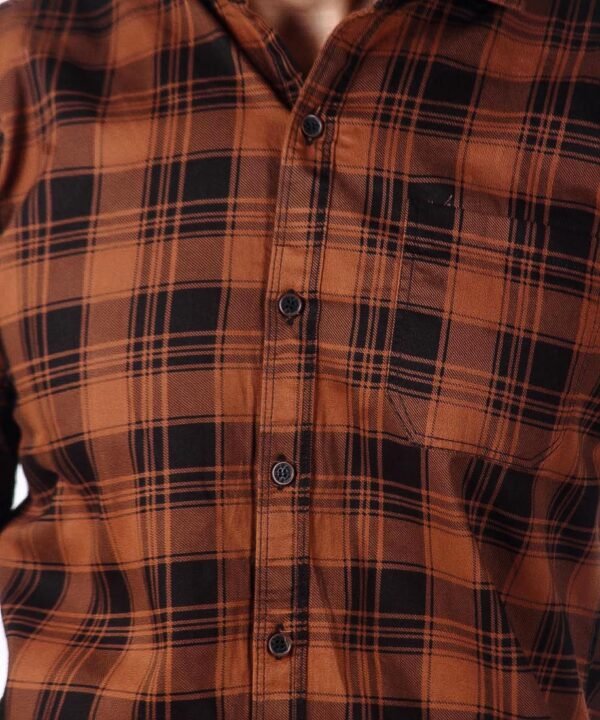 Casual Shirt for Men|Shirt for Men|Men Stylish Shirt|Men's Full Sleeve Wrinkle Free Checkered Shirt Formal & Casual Wear - Image 6