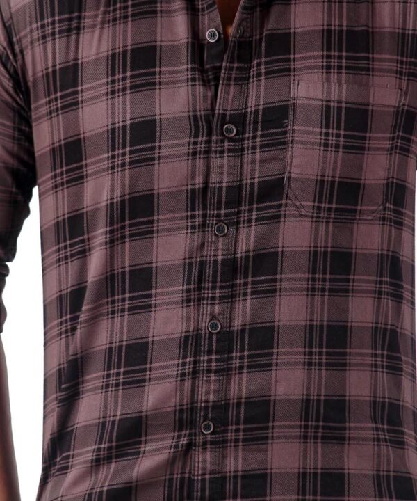 Mens Full Sleeve Check Shirts | Stylish Checkered Shirt | Multicolor - Image 4