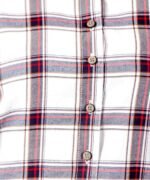 Womens Top Long Sleeves Check Shirt - Image 6
