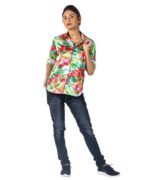 Womens Full Sleeve Casual Print Shirt | Tropical Shirt For Women - Image 4