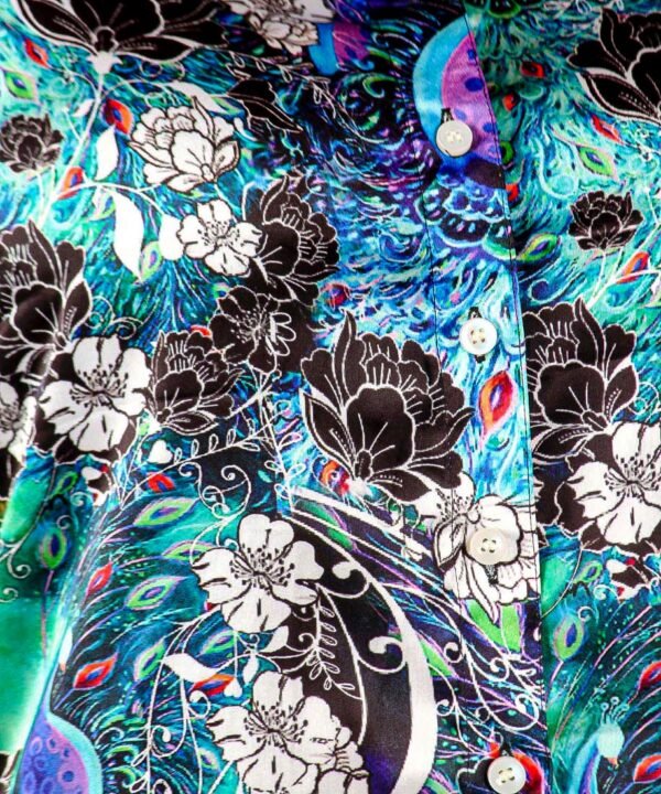 Womens Full Sleeve Casual Print Shirt | Tropical Shirt For Womens - Image 5