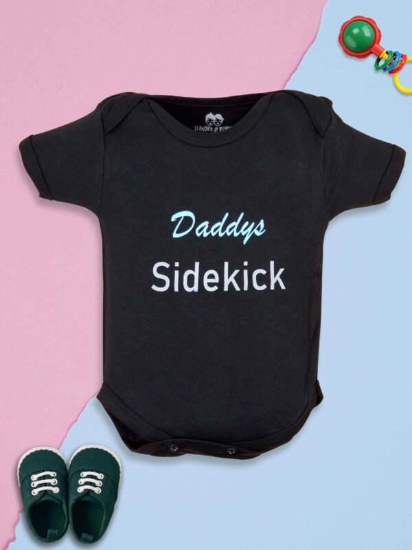 Unisex Infants Baby Boys And Baby Girls Outfit 100% Cotton_Black - Image 1