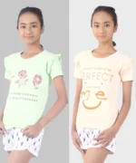 Printed Decorative Tee For Girls