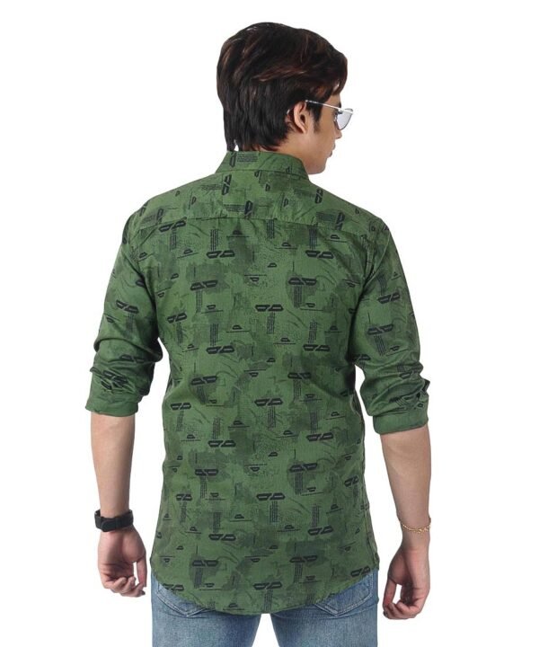 Mens Full Sleeves Casual Shirt| Mens Stylish Summer Printed Shirt - Image 3