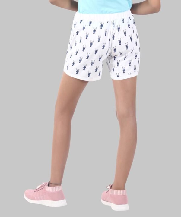 Girls Printed Regular Hot Pant - Image 3