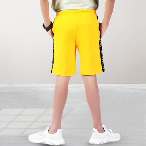 Pure Cotton Shorts For Boys, Kid Elastic Waist Shorts_ Pack Of 2 - Image 7