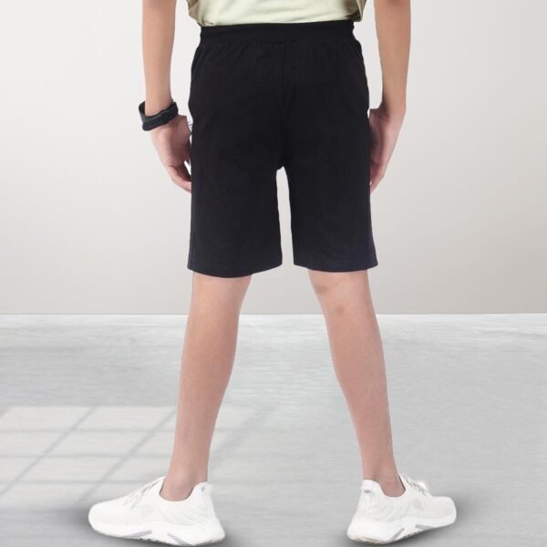 Pure Cotton Shorts For Boys, Kid Elastic Waist Shorts_ Pack Of 2 - Image 6